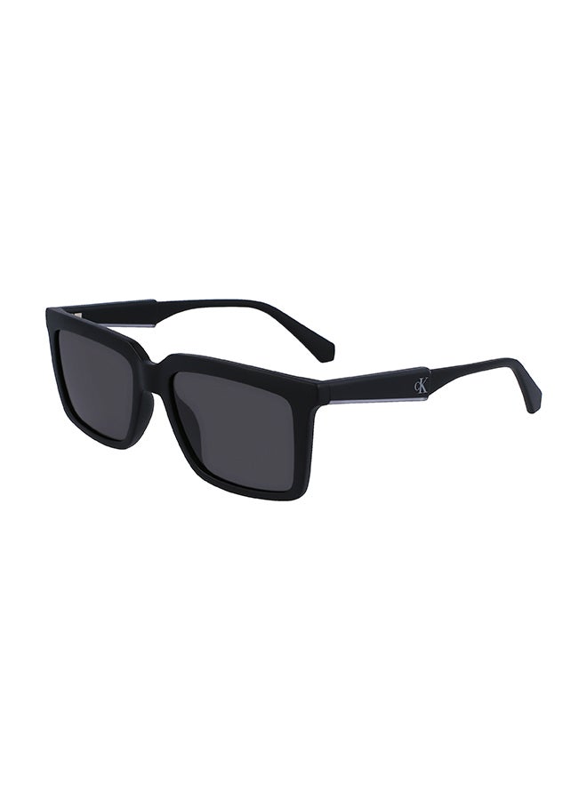 Calvin Klein Jeans Men's Rectangular Sunglasses - CKJ23607S-002-5518 - Lens Size: 55 Mm - Image 2