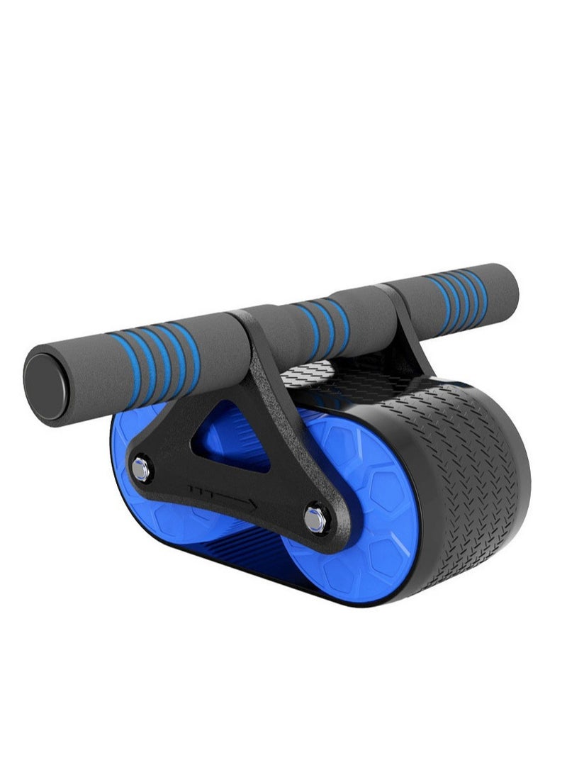 GULFLINK Comfortable Abdominal Roller Ab Wheel Fitness Home Gym Workout Equipment Plastic Wheels Exercise Sliders Muscle Trainer Blue  - Image 1