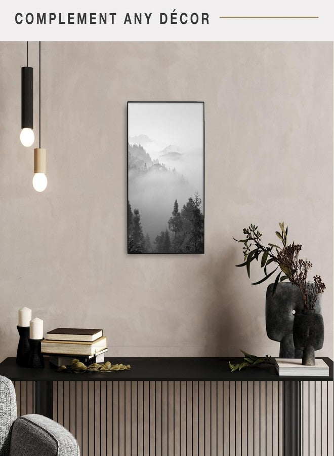 MCS Format 13x19 Picture Frame Black, Vertical & Horizontal Wall Hanging Large Picture Frame for Photos & Art Prints (1-Pack) - Image 3