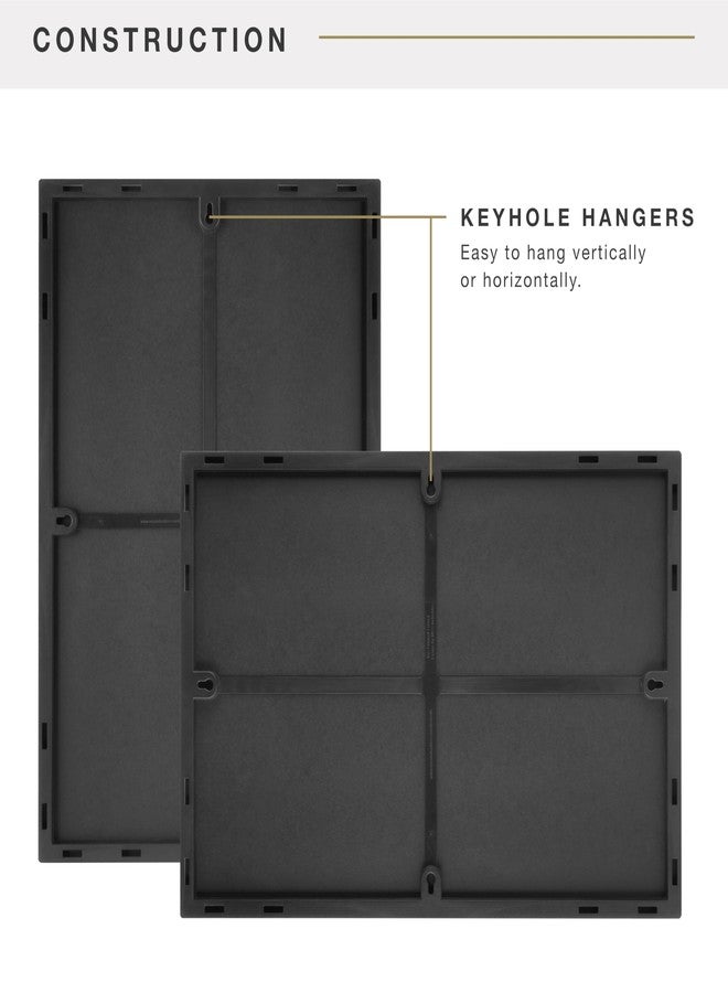 MCS Format 13x19 Picture Frame Black, Vertical & Horizontal Wall Hanging Large Picture Frame for Photos & Art Prints (1-Pack) - Image 5