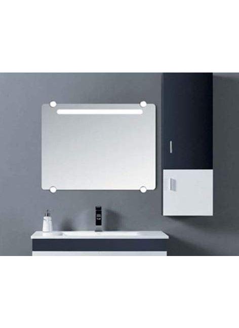 RISEOM RiseOm Half Round Mirror Holder Bracket Silver Pack of 4 12mm  - Image 4