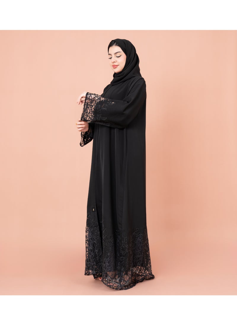 IKKXA Luxury Layered Abaya  - Image 4