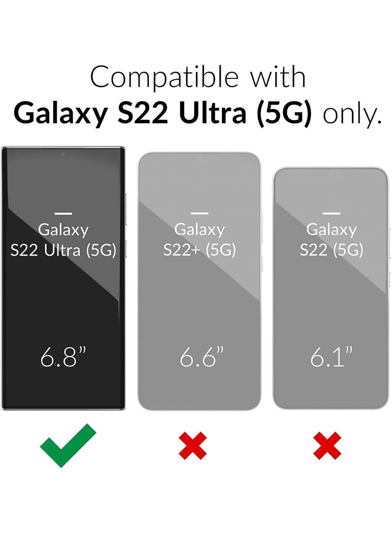 MUDISO Samsung Galaxy S22 Ultra Phone Case Liquid Silicone Slim Thin Soft Rubber Case Plain Smooth Gel Cover for Samsung Galaxy S22 Ultra 6.8-inch - Image 2