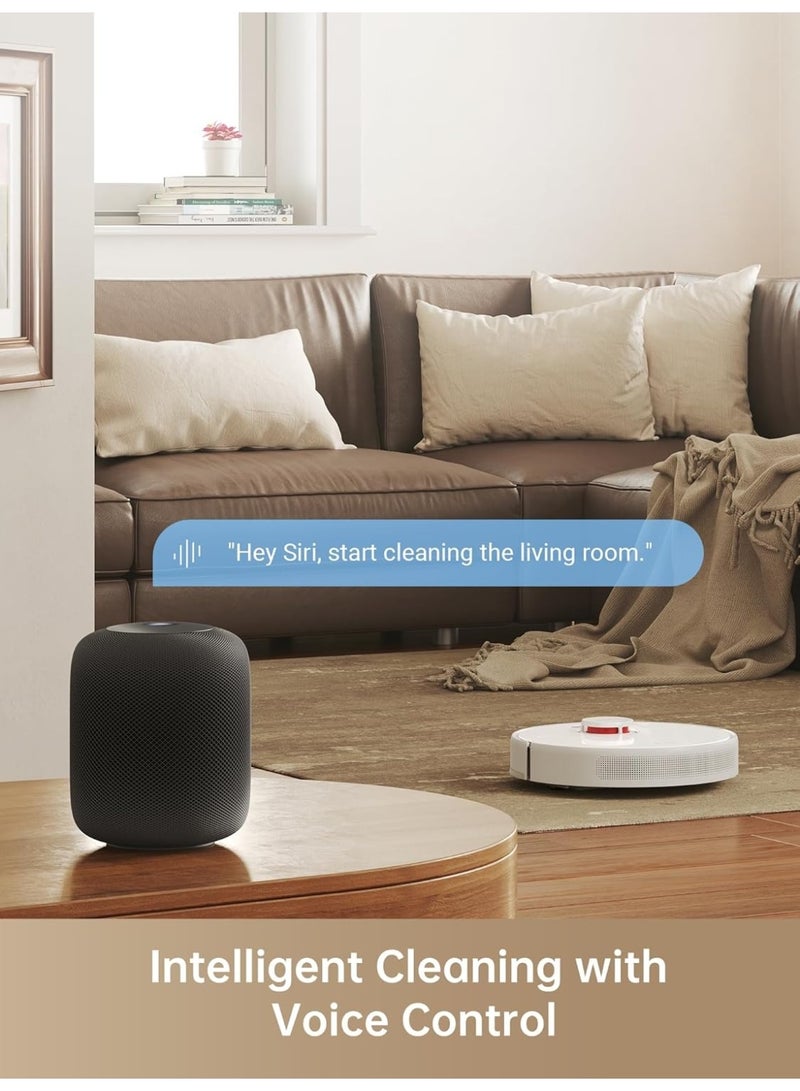 dreame D10s Robot Vacuum Cleaner and Mop, 5000Pa Power Suction, LDS Navigation, Up to 280 Minutes Runtime, App Control, AU Model - Image 4