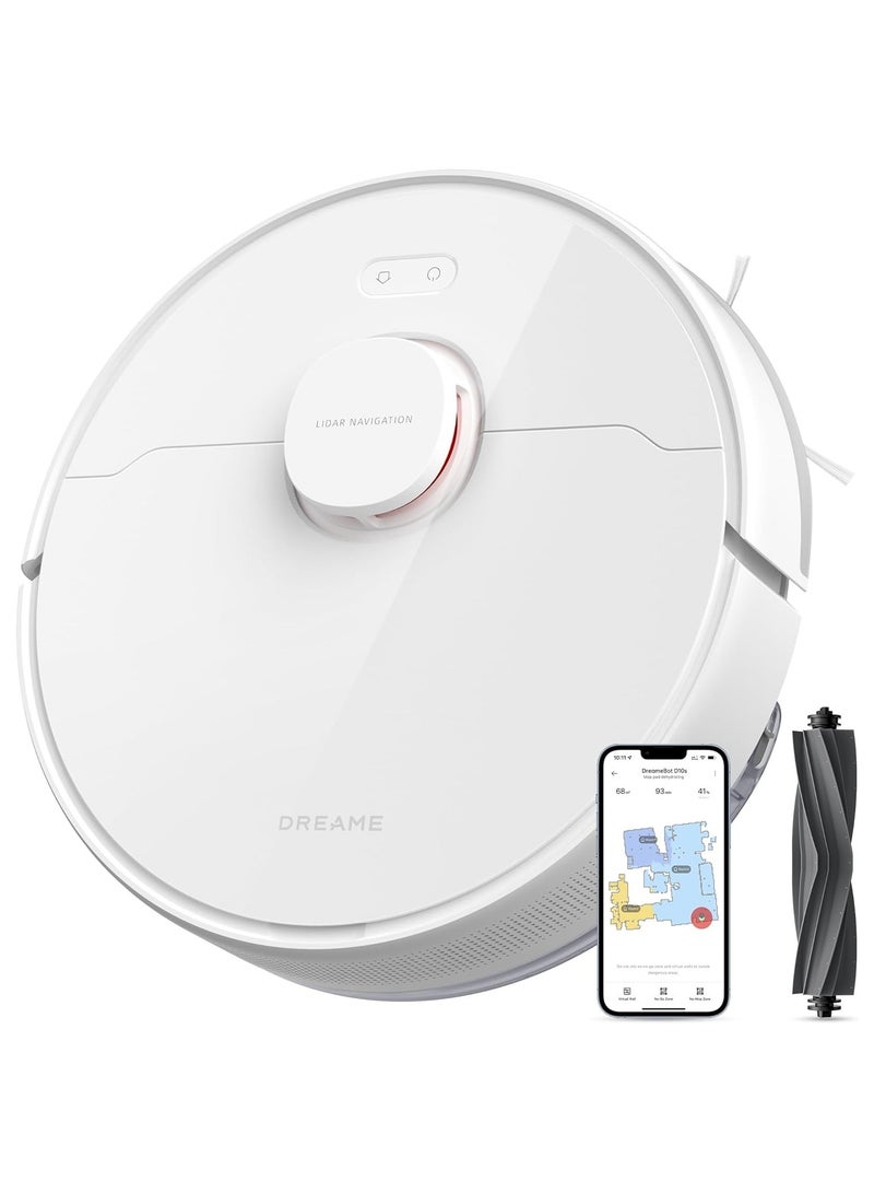 dreame D10s Robot Vacuum Cleaner and Mop, 5000Pa Power Suction, LDS Navigation, Up to 280 Minutes Runtime, App Control, AU Model - Image 1
