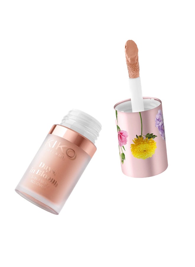 KIKO MILANO - Days In Bloom 3-In-1 Silky All-Over 01 Endless sand - Image 1