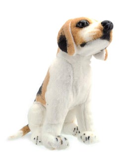 Tickles Beagle Sitting Dog Soft Plush Stuffed For Kids Boys & Girls Birthday Gifts Home Decoration (Color: White Size: 22 Cm)  - Image 1