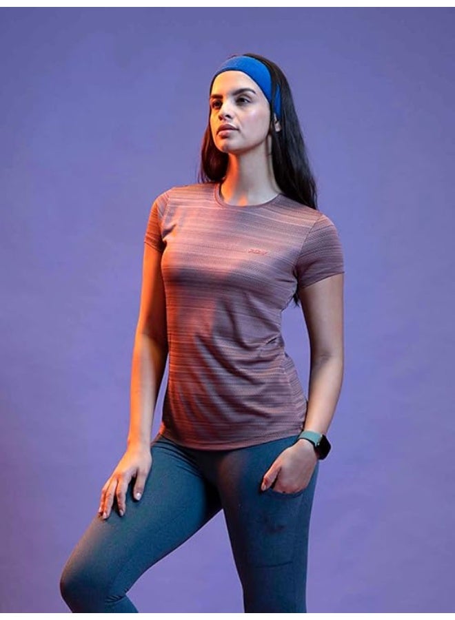 ليرا سترة نسائية سريعة الجفاف بأكمام قصيرة قابلة للتنفس ومرنة | قد يختلف لون الظل - Image 3