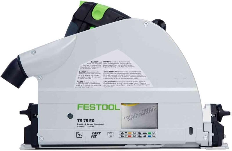 Festool Festool 576118 Plunge Cut Track Saw TS 75 EQFPlus US  - Image 3