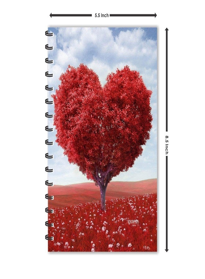 ESCAPER Love Heart Tree Forest Diary, Ruled - A5 Size - 8.5 x 5.5 inches Love Diary, Friendship Diary, Diary Notepad, Diary for Boys, Diary for Girls, Diary for Kids, Diary for Office, Diary for Gift - Image 5