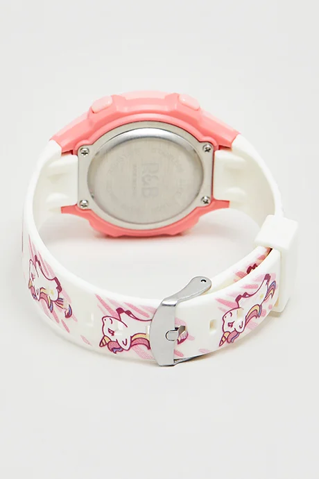R&B Printed Digital Watch