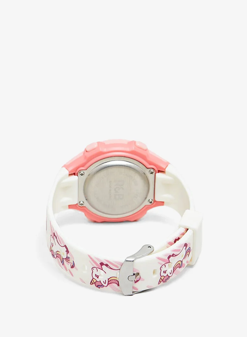 R&b Printed Digital Watch