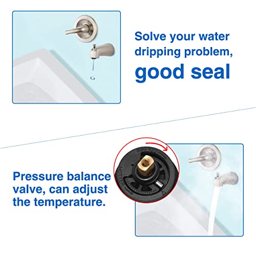 Bylot RP70538 Single-Function Pressure Balance Cartridge, Compatible with Peerless Tub/Showers (Cartridge Only) - Image 5