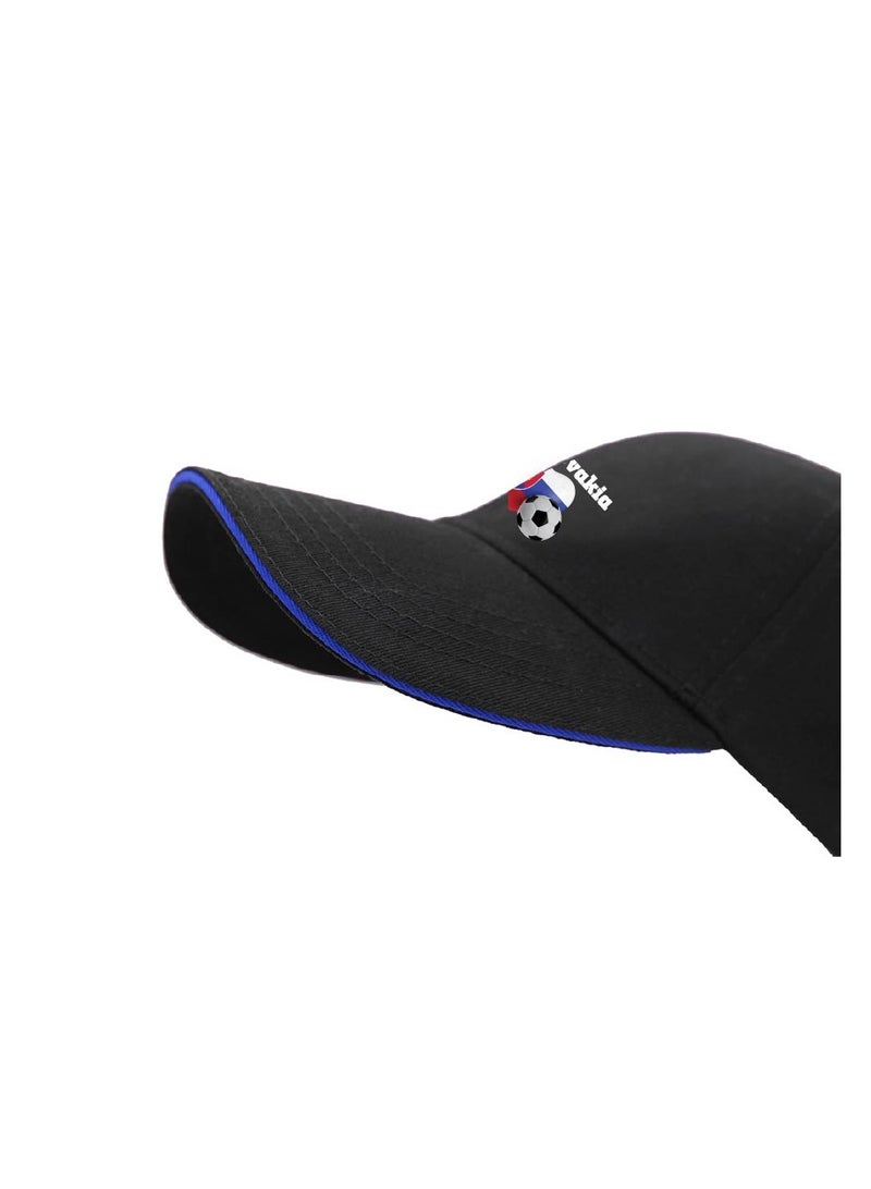 PRINTSHOP4ME Slovakia Unisex Adult Football Cap For Both Men And Women With Metal Adjustable Buckle Closure-Perfect For Football Fans,Match Days,Outdoor Activities And Everyday Wear - Image 5