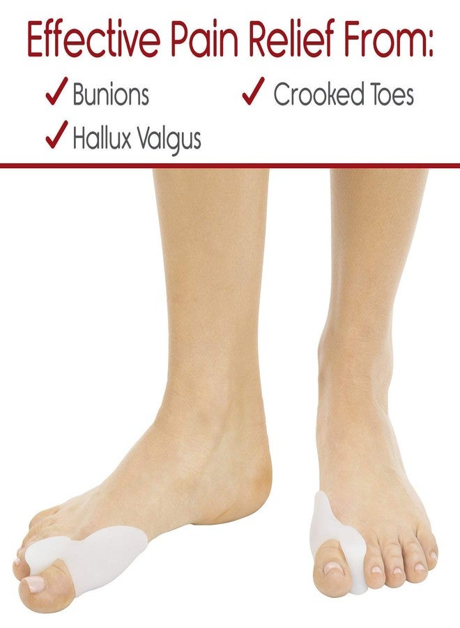 bancroft Gel Bunion Guard, Corrector, Toe Spreader, Pain Relief from. Two Finger Toe Separator Hallux Valgus- Crooked Toes, Pressure, corrector, Straighten toe structure (TOE SEPRATOR) - Image 5