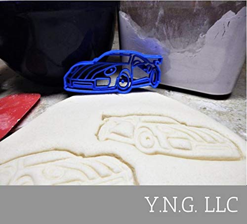 YNGLLC SPORTS CAR RACE RACING VEHICLE AUTOMOBILE AUTO COOKIE CUTTER MADE IN USA PR2143 - Image 2