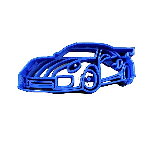 YNGLLC SPORTS CAR RACE RACING VEHICLE AUTOMOBILE AUTO COOKIE CUTTER MADE IN USA PR2143 - Image 1