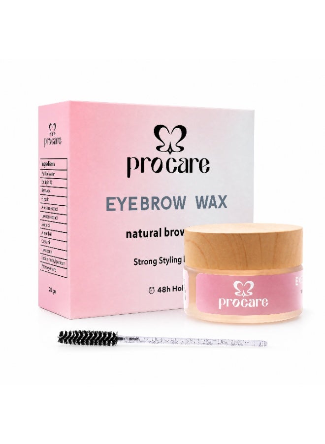 Procare Eyebrow Wax for Strong Hold & Natural - 20GM