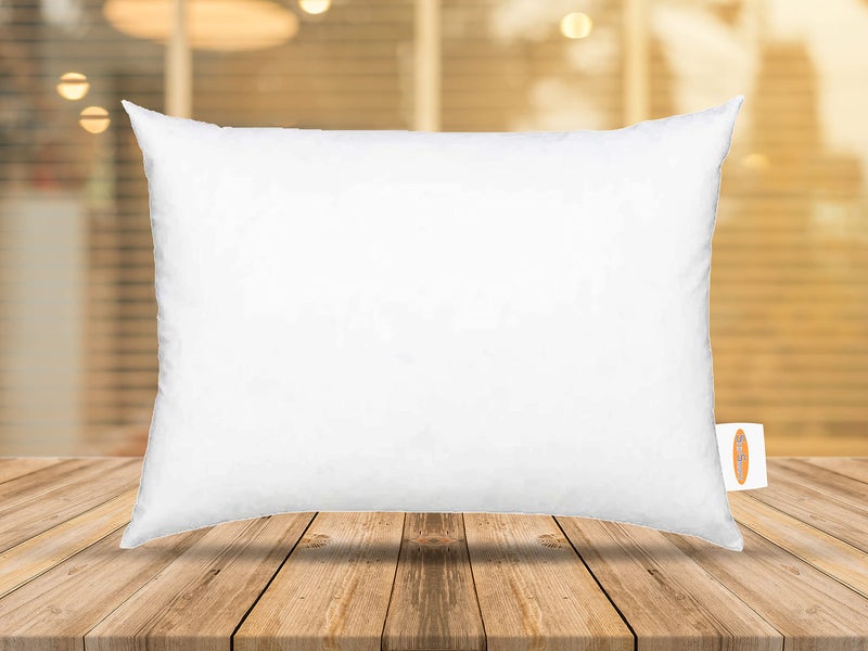 Ship Smart Non Woven Vaccum Packed Microfiber Rectangular Cushion Pillow Inserts or Fillers for Sofa & Bed - 12" X 18" (White, SSNonwn_Plw1218Flr0001) - Image 2