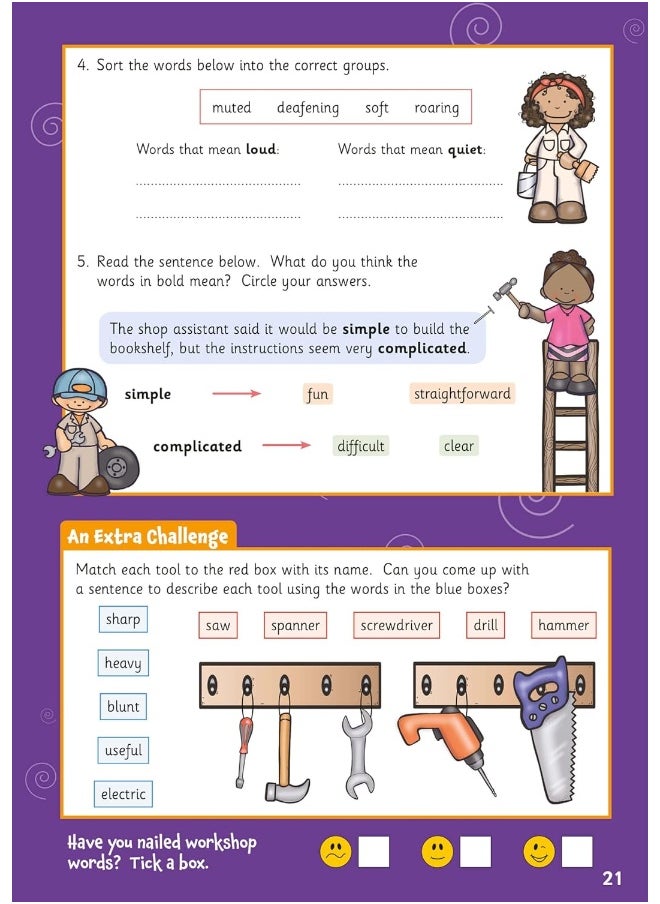 Vocabulary Activity Book for Ages 5-7  - Image 5