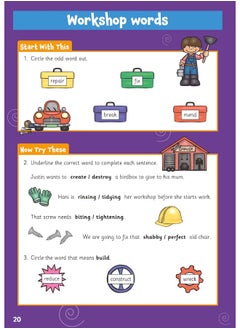 Vocabulary Activity Book for Ages 5-7  - Image 4