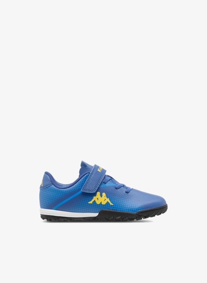 Kappa Boys' Logo Detail Football Shoes with Hook and Loop Closure - Image 1