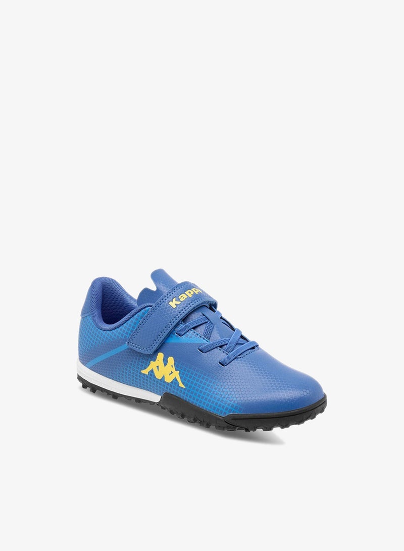 Kappa Boys' Logo Detail Football Shoes with Hook and Loop Closure - Image 2