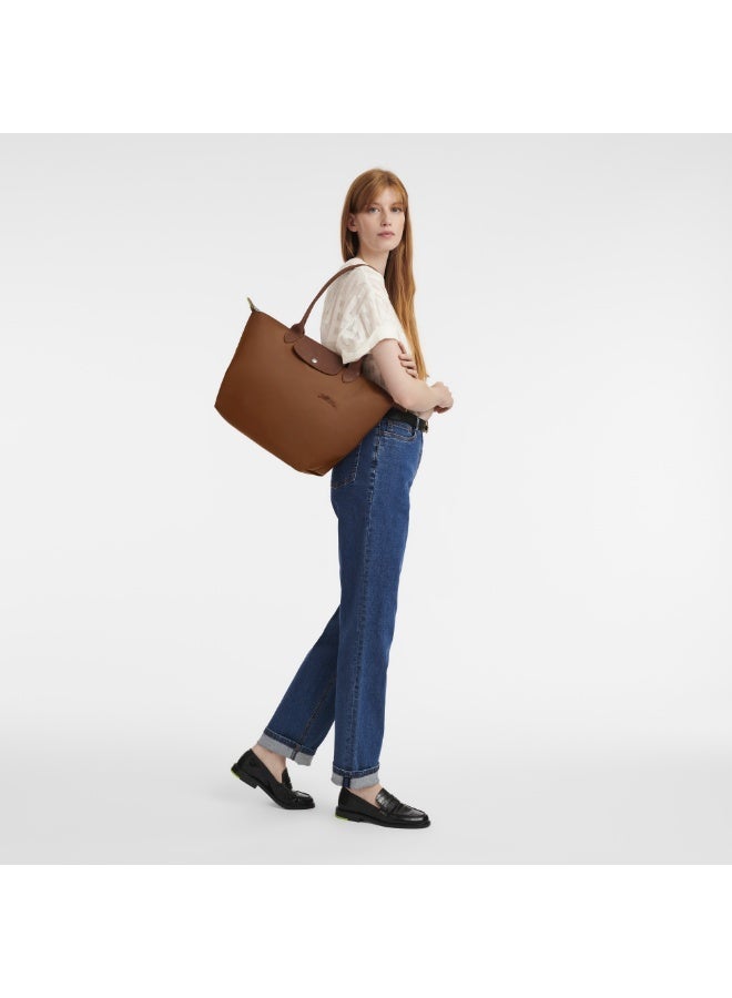 Longchamp Women's Classic Fashion Multi functional Large Travel Bag Dumpling Bag Handbag Shopping Bag Long Handle Shoulder Bag Anniversary Brown - Image 1