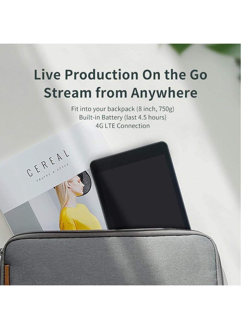 يولوليف يولوبوكس برو استوديو بث مباشر محمول متعدد الكاميرات مع شاشة لمس لتبديل الفيديو وتسجيله وبثه لليوتيوب فيسبوك تويتش للفعاليات المؤتمرات حفلات الزفاف الكنائس - Image 3