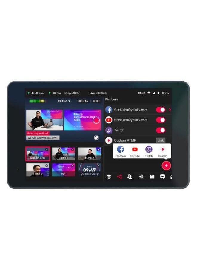 YOLOLIV - Yololiv Yolobox Pro Portable Live Stream Box - Image 1