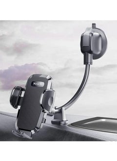 Yesido C140 Windshield Dashboard Flexible Adjustable Arm Gooseneck Car Suction Cup Mobile Phone Holder Stand Bracket.  - Image 1