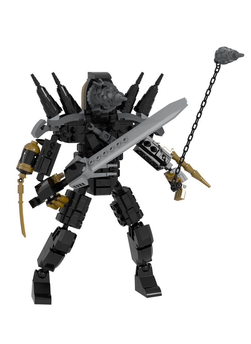 General Skibidi Toilet Man Toy Building Blocks 344Pcs Blade Chain Drill Assassin Man Toy Ideas Toys Battle  Game Model Ideas Toys Gifts for Adult & Kids  - Image 3