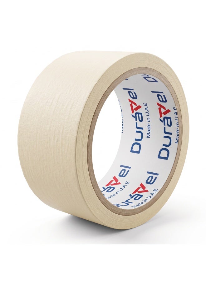 Duravel Pack Of 6 Premium Masking Tape 2Inch X 27Yards General Purpose Paper Tape For Painting, Marking, Gardening, Packaging, Artworks, Schools, Office - Image 2