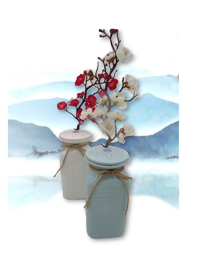 USB Ceramic Bottle Air Humidifier Nebulizer Home Silent Hydrating Aromatherapy Cold Mist Humidifier  - Image 2