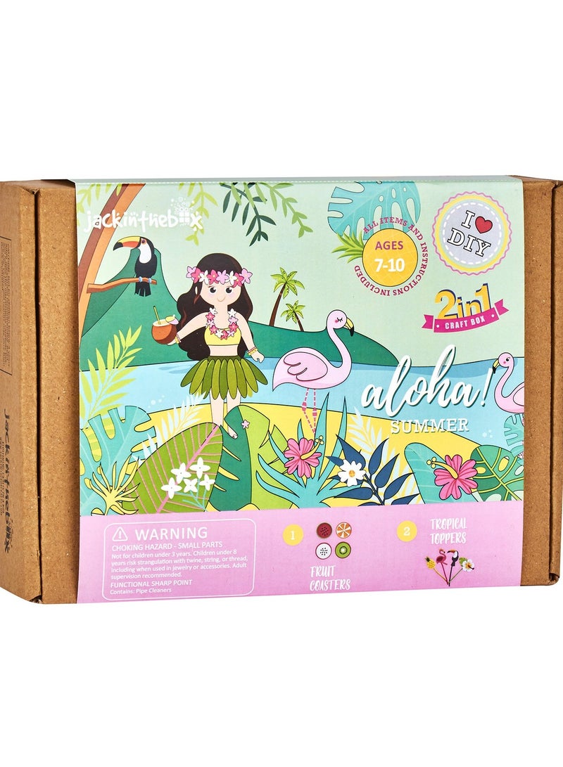 Aloha Summer 2 in 1 Activity Box - Image 1