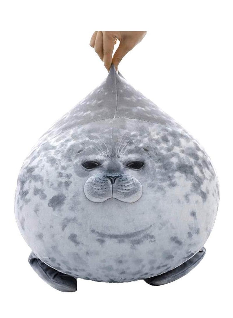 general Soft Seal Plushie Pillow, Chubby Blob Seal Hugging Pillow,Cute Stuffed Animal Plush Pillow Toy Kawaii Room Decor for Kids Boys Girls - Image 1