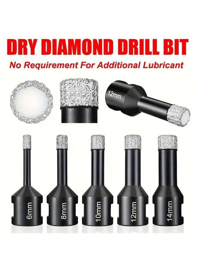 M14 Thread Diamond Drill Bit 68mm Brazed Hole Saw Cutter For Porcelain Ceramic Tile - Image 2