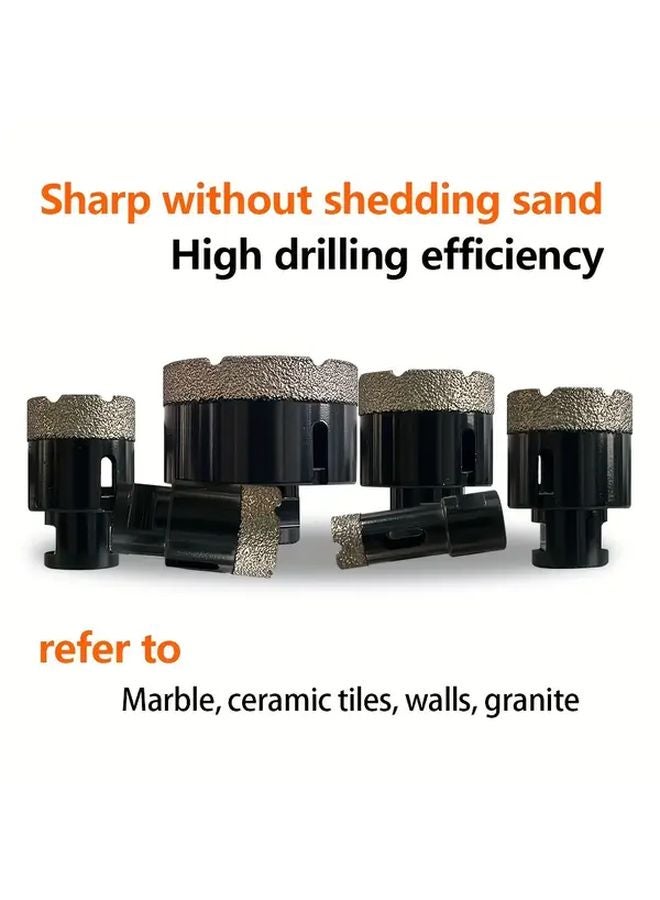 M14 Thread Diamond Drill Bit 68mm Brazed Hole Saw Cutter For Porcelain Ceramic Tile - Image 3