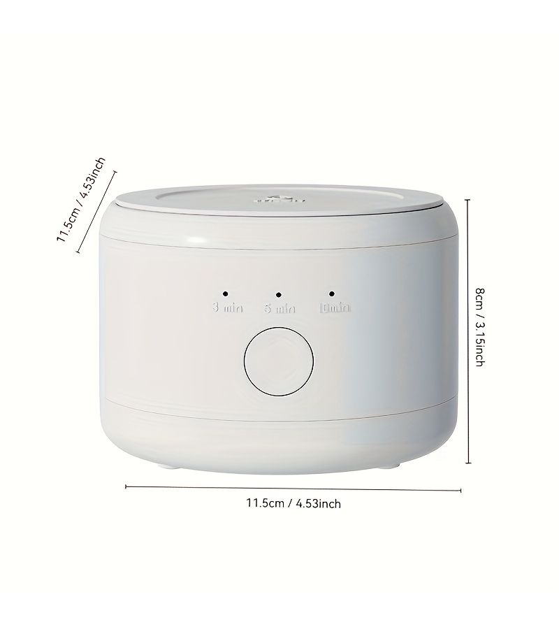 Wireless Portable Denture Cleaner Golden USB Charging Arch Cleaner - Image 2