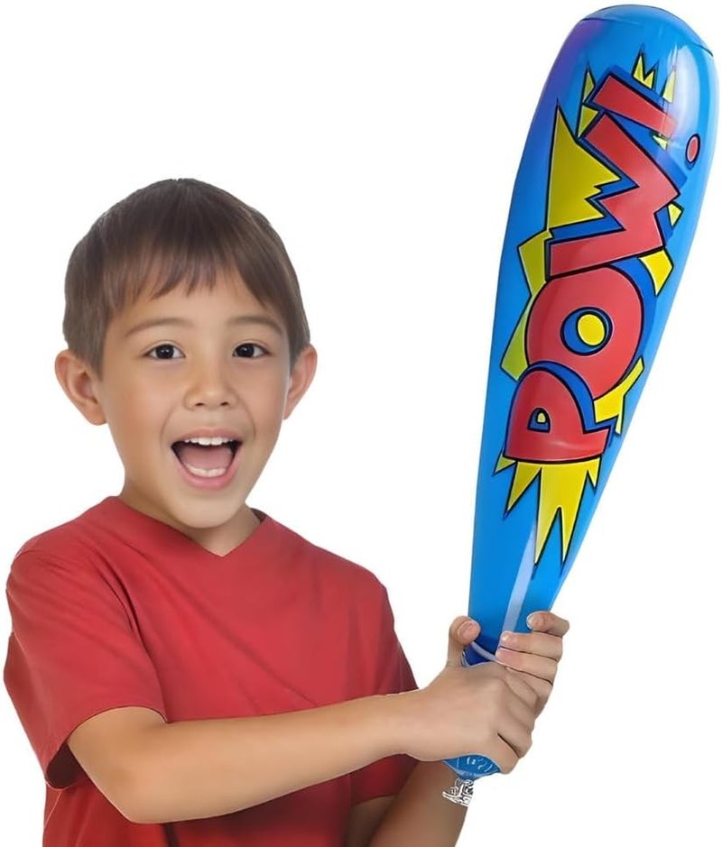 Rhode Island Novelty Inflatable POW Bats - 12 Pack, Assorted Colors - Image 3