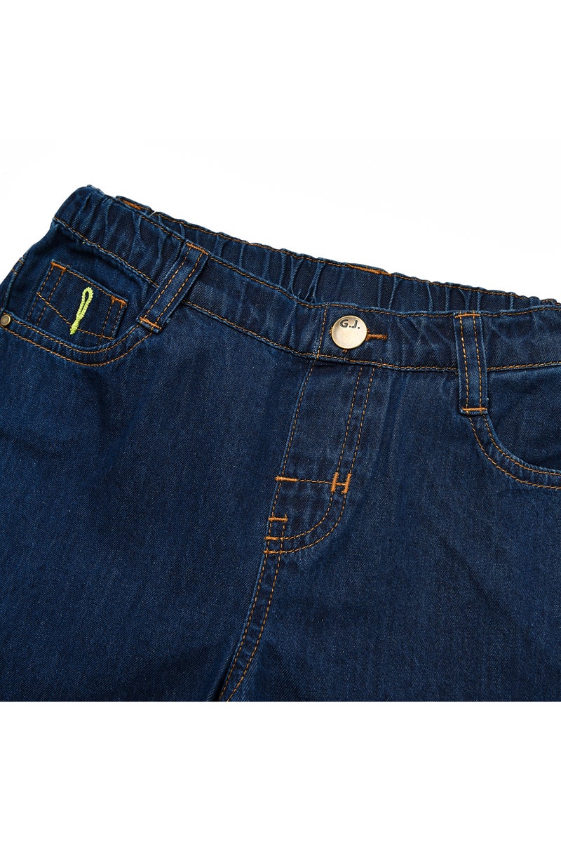 GIORDANO Blue Denim Jeans for Kids - Image 3