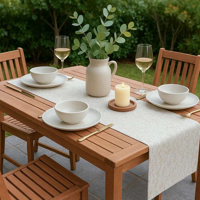 Pan Home Intersteller Table Runner 40x180 cm - Gold - Image 1