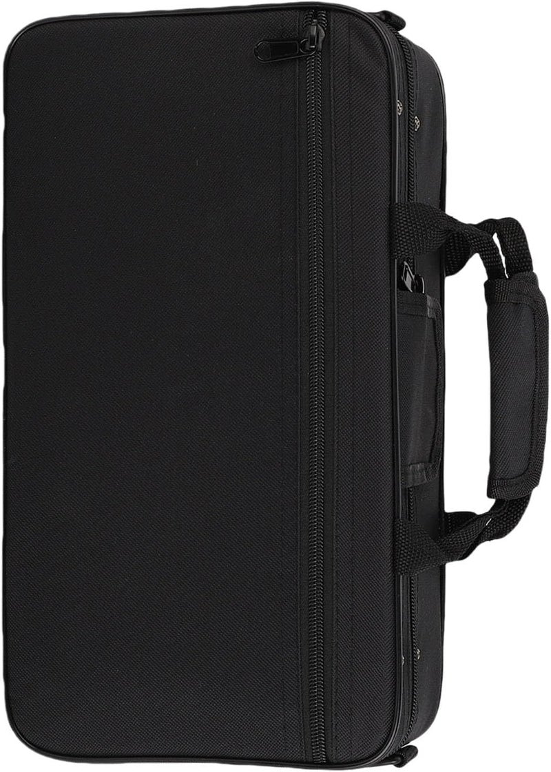 Dilwe Clarinet Bag, Foam Padded Thickened Oxford Cloth Sotrage Bag with Strap for Clarinet, 13.97 x 8.26 x 4.33in Portable Clarinet Carrying Case - Image 1