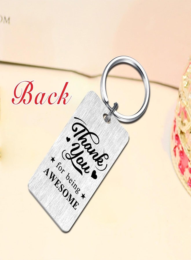 سلسلة مفاتيح هدايا شكر من Jzxwan للنساء والرجال، هدايا تقدير للموظفين والمعلمين والمتطوعين، هدية سلسلة مفاتيح شكر في عيد الميلاد - Image 5