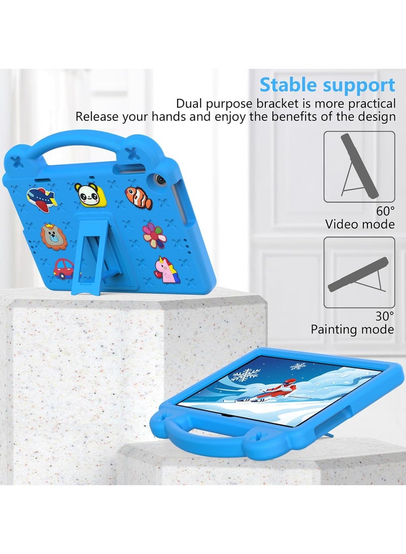 VKL Case Compatible with Honor Pad X8 10.1" 2022 /Honor Pad X8 Lite/Huawei MatePad SE 10.1" 2022/MatePad T10s 10.1"/MatePad T10 9.7"/Enjoy Tablet 2 10.1", Handle/Shoulder Strap,Sky Blue - Image 4