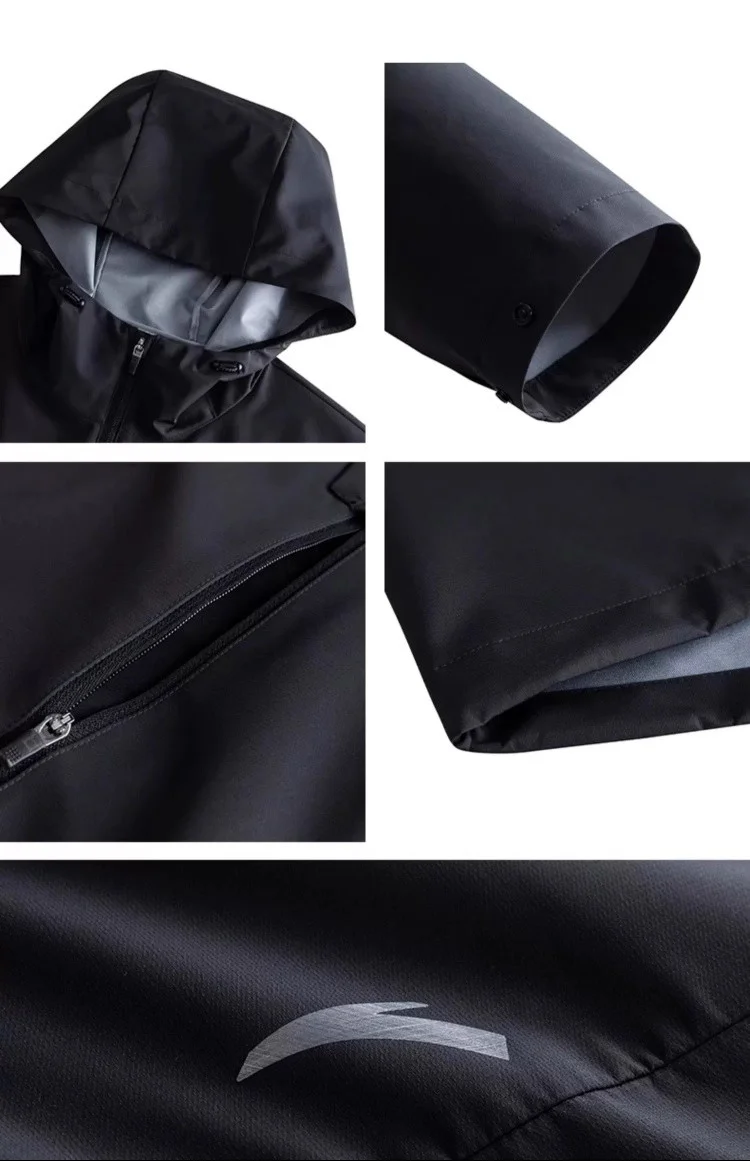 ANTA 3 in 1 Jacket - Cross Training Black