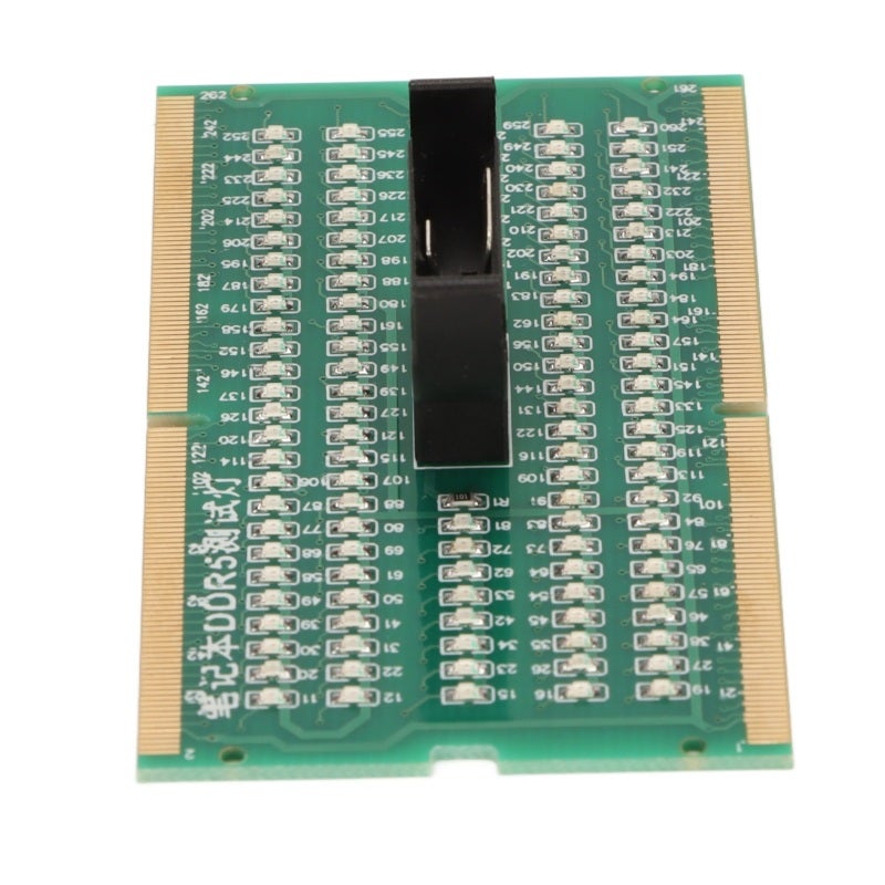 أداة اختبار ذاكرة DDR5 للأمام والخلف بواجهة نوت بوك - أداة تشخيص بمؤشر LED لإصلاح اللوحة الأم - Image 5