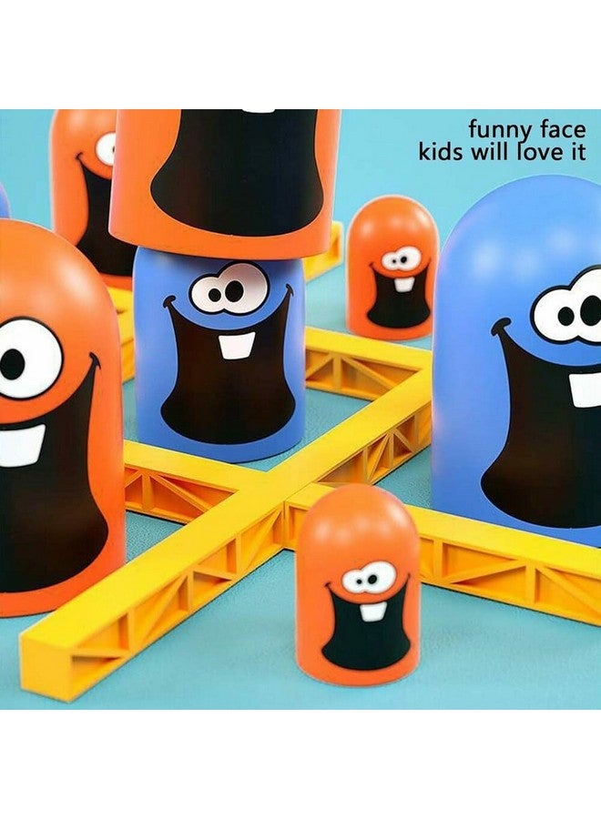 PLUSPOINT PLUSPOINT Stcking Cap Board Game Cup X and 0 Strategy Based Brain Games Kids Brain Development Table Top Games for Kids Family Outdoor & Indoor Games for Kids - Image 5