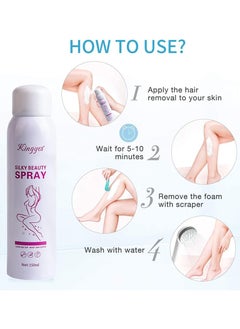 Silky Beauty Spray 150ml, Fast and Painless Hair Removal Foam for Legs, Arms, Chest and Back Skin Care for Men and Women - pzsku/Z73C7F3F0F76B015E40D3Z/45/_/1695881737/abaefbb6-d976-47a5-a4ef-501606fcdea8