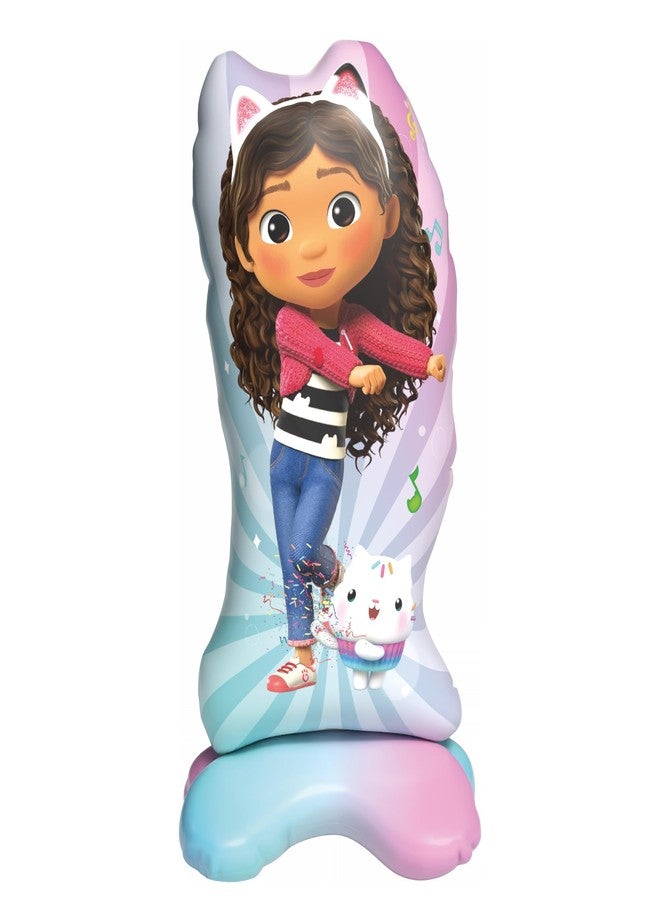 Procos - 40 inch Gabby Dollhouse Standing Air Filled Foil Balloon - Image 1